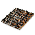 Co-extrusion Composite Wpc Diy Decking Tiles 300x300mm Wpc Diy Tiles Interlocking Decking Tiles