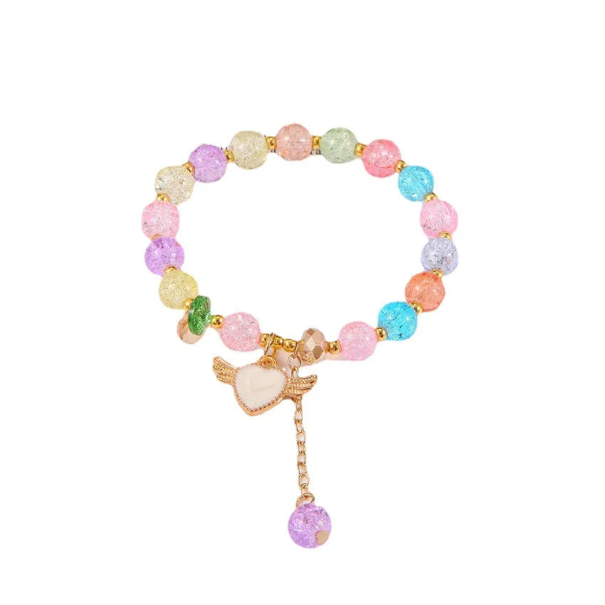 AA016199 Wholesale Cartoon Series Crystal Bracelet Girl's Korean Jewelry Student Bracelet Jewelry
