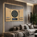 MDF Cabinet 18 Games 159 Variations Blue Backlight LCD 8 Players Professional Home Party Soft Tip Electronic Dartboard Cabinet