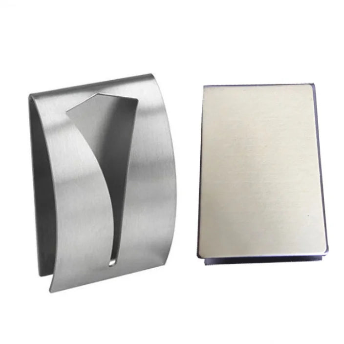 Hot Selling Towel Rack Clip Bathroom Metal Towel Clip Semi Circular Self Adhesive Multifunction Suction Wall Anti Fall Clip