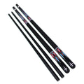 Xikuno High Quality 1/2 Split Fiberglass Center Joint Pool Cue 10.5mm/11.5mm/12.5mm Tip Professional Stainless Steel 3/8*8