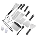 Portable Outdoor Camping BBQ Tool Set 5 Pcs New Barbecue Tools Baking Bag Korean Design Metal Material Wholesale Grill Accessory