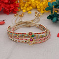 GO2BOHO Miyuki Bead Simple Bracelets for Women Friends Jewelry Bohemian Handmade Colorful Beads Crystal Rhinestone Bracelets