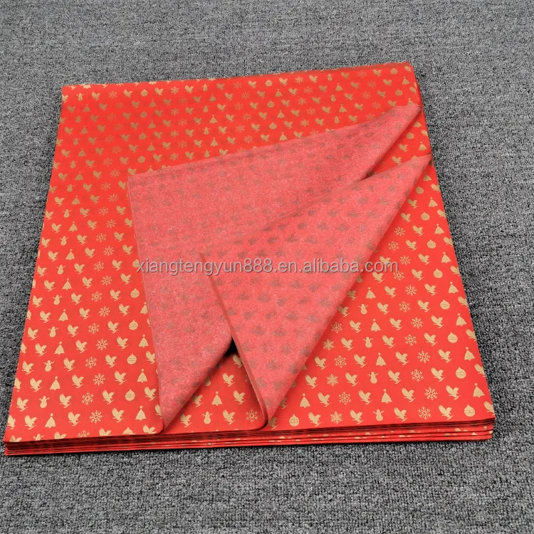 Christmas New Year Custom Wrap Paper Packaging Paper Personaliszed Gift Wrapping Paper Roll