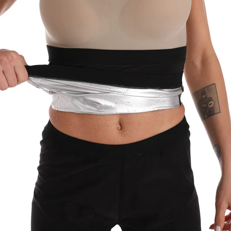 Waist Trainer for Weight Loss Waist Trimmer Sauna Workout Slimming Waist Sweat Sauna Belt