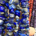 Wholesale 5*8mm Irregular Chips Natural Lapis Lazuil Chip Stone Beads Strand for Jewelry Making