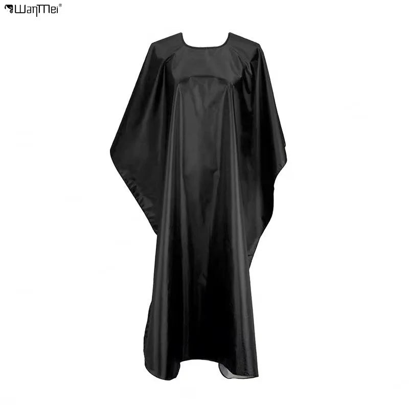 Wanmei Professional Waterproof Breathable and Non-stick for Adult  with Cloth Hairdressing  Cape Styling Tools Shawl Girth