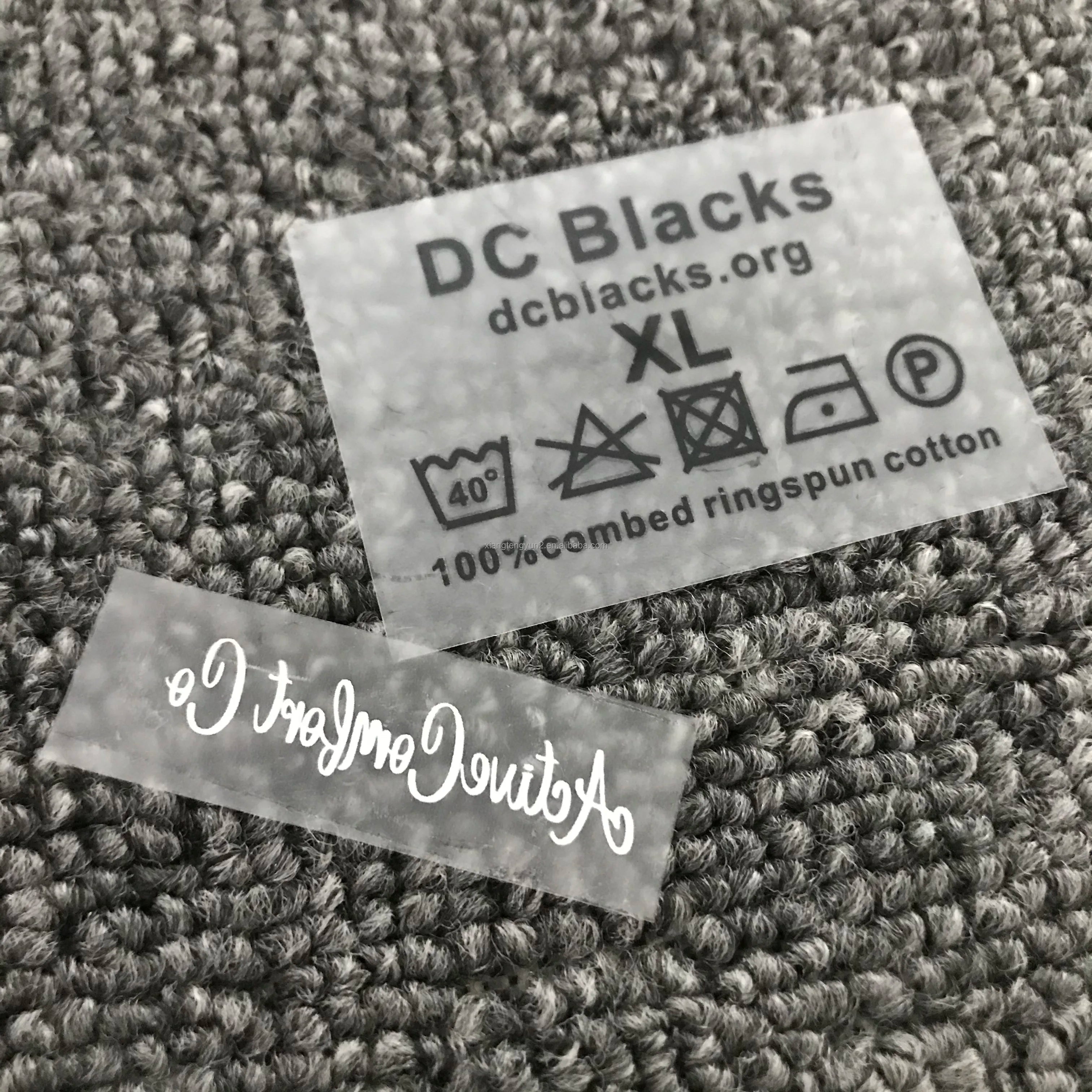 Wash Label Brand LOGO Stick Ironing Clothes  Brand Letters Heat Transfer Hot Stamping Paste Wholesale