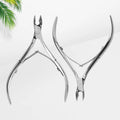 D501 Cuticle Nipper Double Fork Dead Skin Clipper Household Barbed Dead Skin Manicure Tool Stainless Steel Dead Skin Clipper