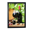 16x24 27x40 24x36 24x48 LED Lightbox Snap Frame Poster Frame Aluminum Alloy Silver/Black Wall-Mounted Customizable Advertising