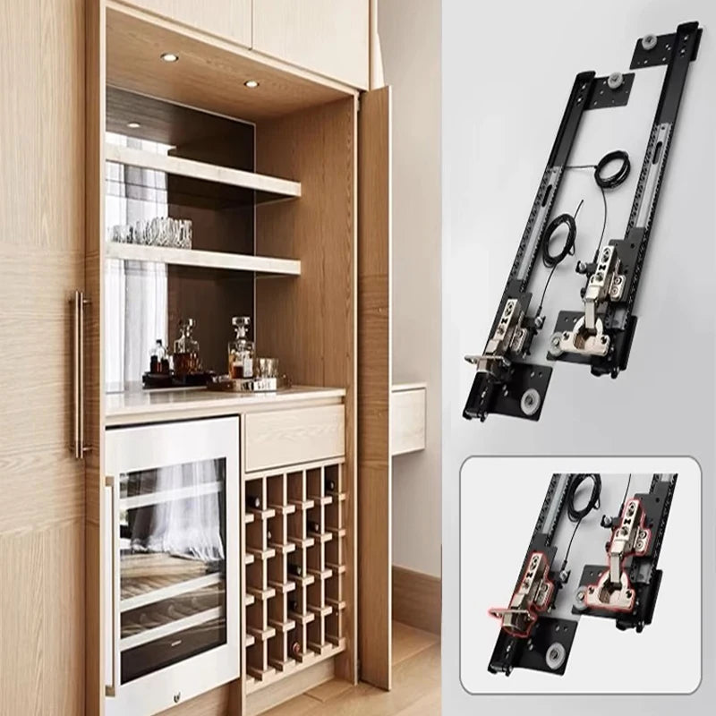 Pocket Door Sliding System Pocket Door Slide Bearings System Interior Pocket Slide Door Hardware System