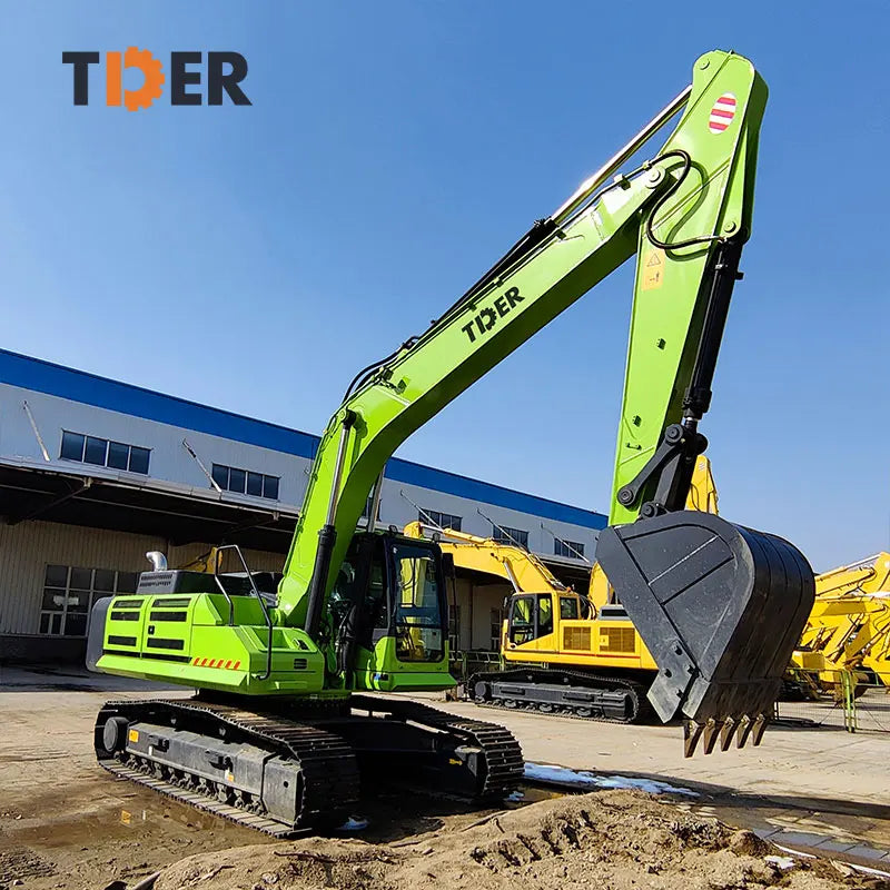 TDER 24 Ton 21 Ton Electric Excavator Rechargeable Track Crawler High-Capacity Battery Excavator for Sale