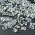 Starsgem Melee Diamond Radiant Cut DEF VS Lab Created Diamond Loose Lab Grown Diamond