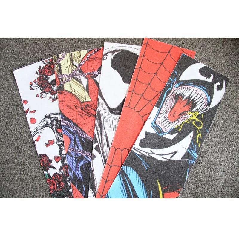 OEM Color Printing 9" X 33"  OS780 Skateboard Grip Tape Accessories Bubble Free Skateboard Griptape