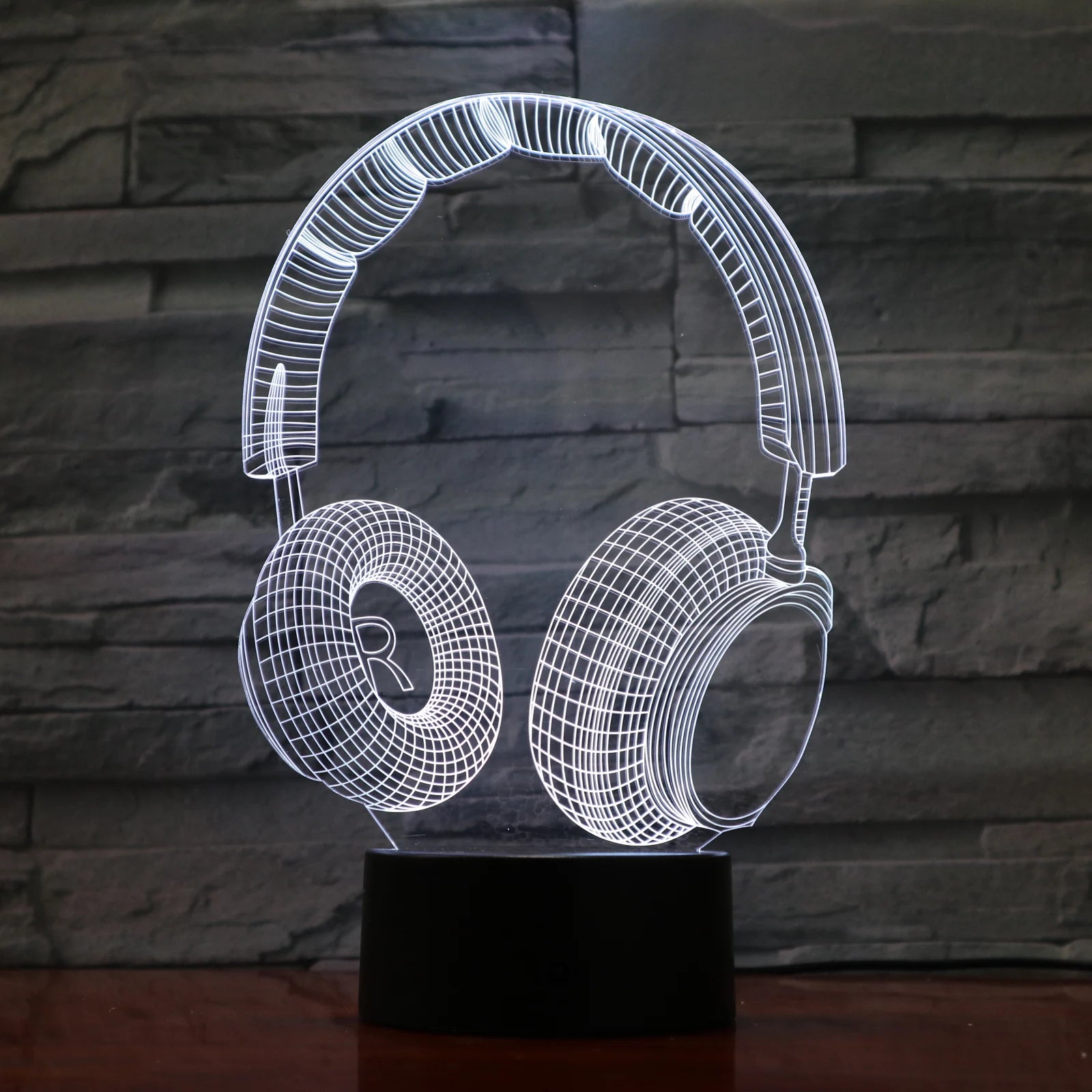 New Strange Led 3d Night Light Lamp Guitar/horn/headset Musical Instrument Shape Mini Light for Music Lover and Little Babies