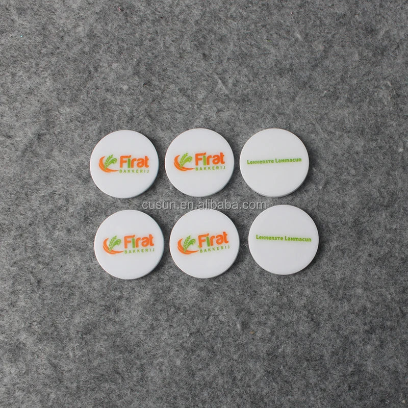 23.3 mm One Euro  Cheap Price Mix Color Plastic Game Coins Plastic Token Coins