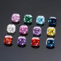 Xingyue Gems Factory 0.5-5 Ct Gra Loose Asscher Shape Cut Coloured Moissanite Mossanite Pass Diamond Tester with Certificate