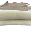 Sample Support Raw Sheepskin Shearling Pelt High Density Lamb Pelts Australia Double Face Sheepskin High End Sheepskin Pelt