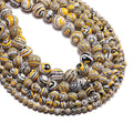 Natural Jade Colorful Malachite Stone Strand Loose Beads Semi-finished Raw Materials Wholesale for Jewelry Making Jewelry