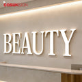 For Custom Outdoor 3D Acrylic LED Letter Plexiglass Aluminum Sign Channel Logo Light for Mall Schools Hospitals Parks