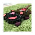 Special Cat Shape 4/4 Glossy Mahogany Body Maple Back/Side Electric Guitar 6 Steel Strings Rosewood Fretboard Black Foam Case
