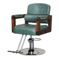 Adjustable Retro Color Metal Barber Shop Spa Hair Salon Chair for Women General Use Salon Furniture and Waiting Chair