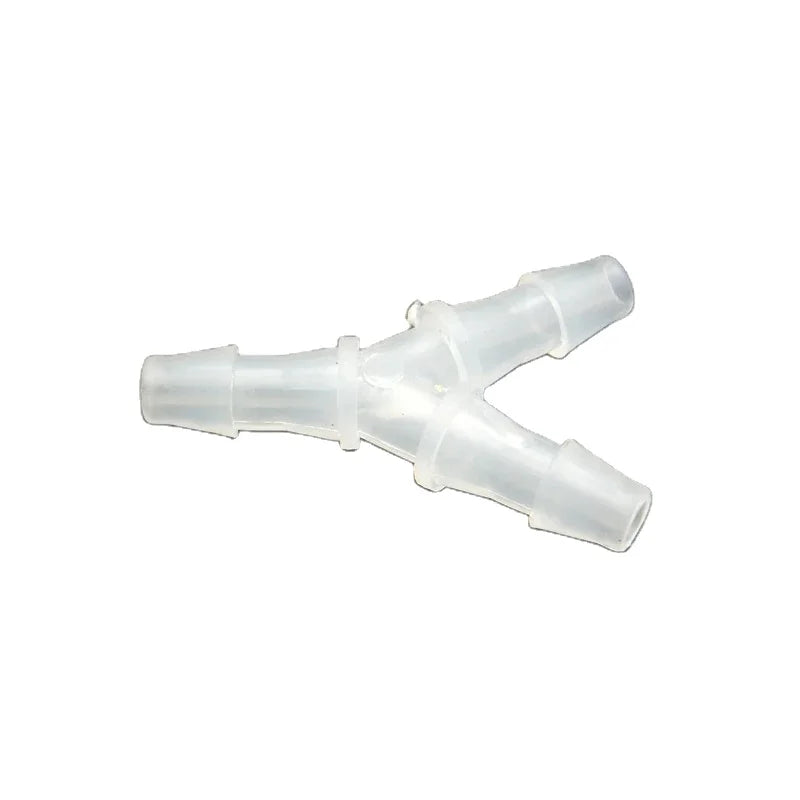 Aquarium Water Fish Tank Air Pump Hose Barb Y Type 3 Three Way Pipe Fitting Adapter Small Plastic Connector Casting