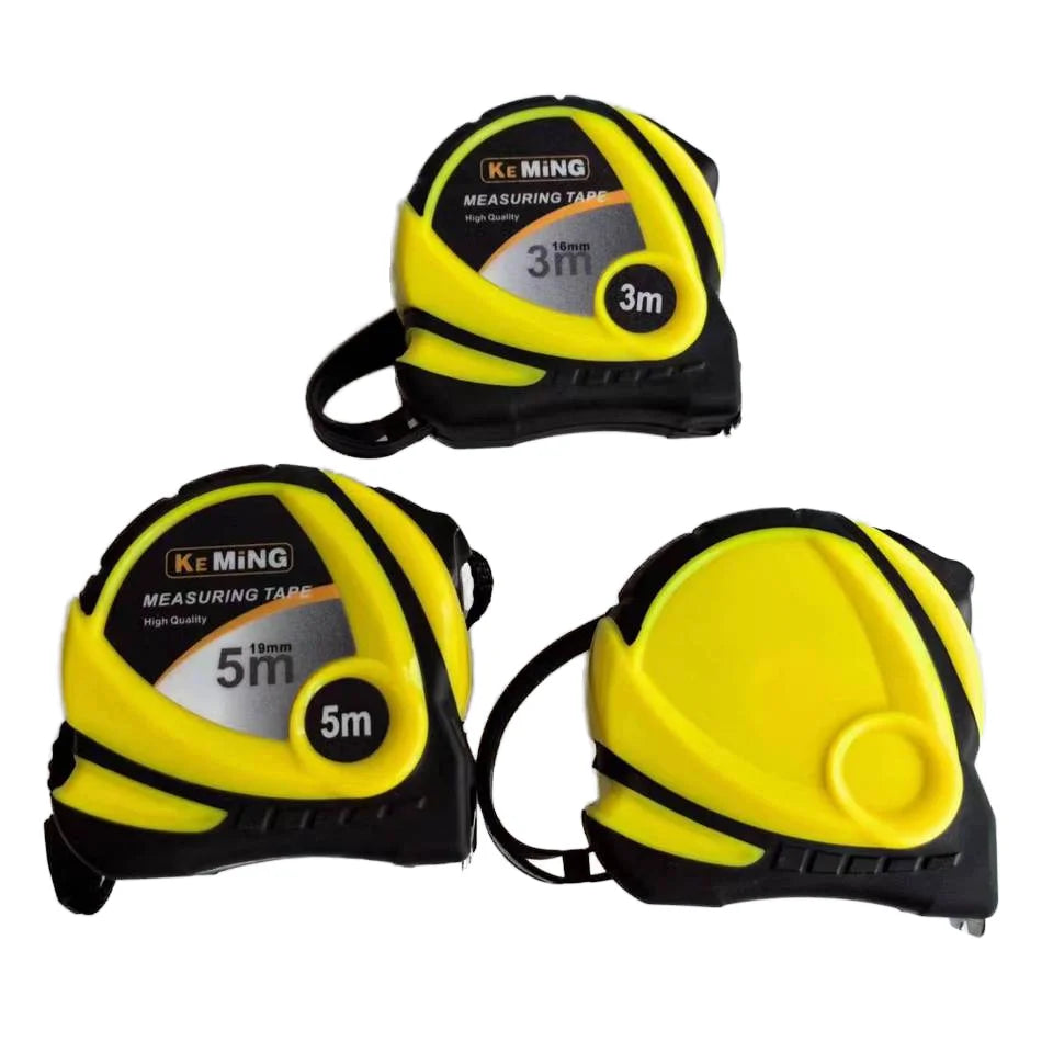 Professional Heavy Duty 16mm Wide Steel Measuring Tape 3m 5m 7.5m 10m Metric System Custom Logo Stainless Steel Blade