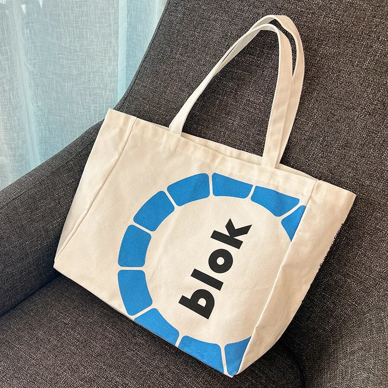 Wholesale Cotton String Pouch Bags Canvas Cotton Canvas Zipper Tote Bag Shopping Good Quality Plain Woman Cotton Tote Bag Logo