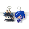Holographic Charm Clear Acrylic Custom Printed Clear Hologram Keychain Make Your Own Acrylic Keychain