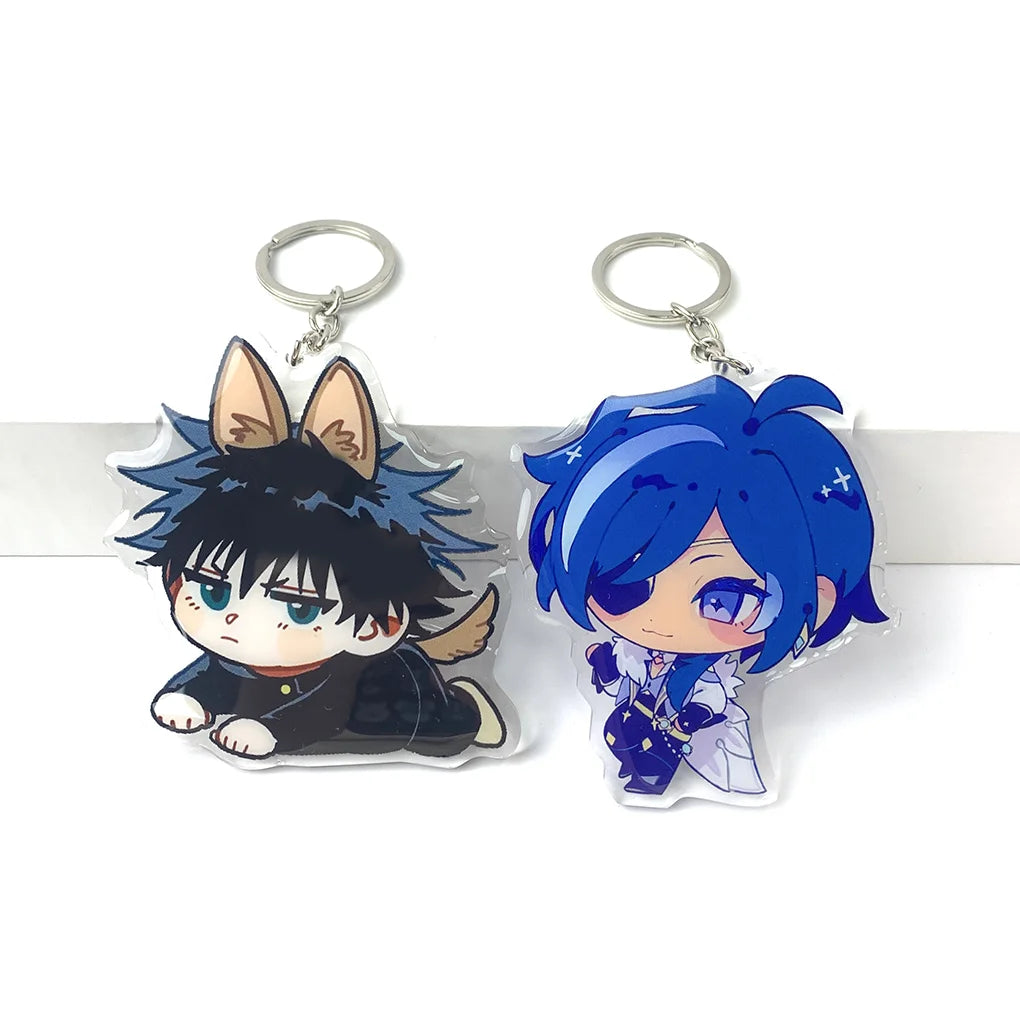 Holographic Charm Clear Acrylic Custom Printed Clear Hologram Keychain Make Your Own Acrylic Keychain
