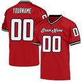 Men's Short Sleeve Breathable Custom American Football Jerseys New Arrival Sublimation with Logo Plus Size Options Available