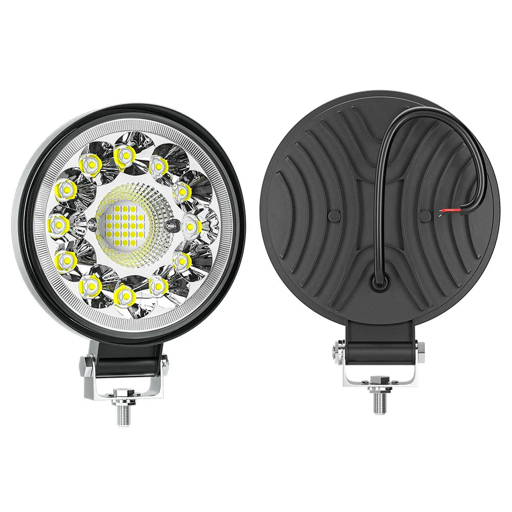 Factory Night Running Camping Fishing Portable Emergency Repair Portable Abs Rechargeable Torches Flashlight 33 Led Work Light