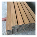 Customized Size Plastic Wood Wpc Decking Flooring Outdoor With Interlocking Deck Tiles