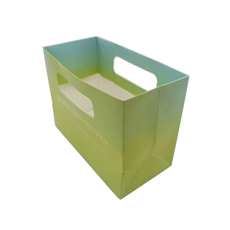 Paper Shopping Oversized Wide Bottom Kraft Paper Bag Supermarket Shopping Bag