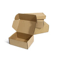 Custom Corrugated Shipping Boxes for Shoes & Clothing Matt Lamination & UV Hot Stamping Folder Type Paper Cardboard Packaging