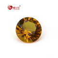 1000pcs/pack 0.8mm-1.0mm Aaa Grade Nano Round Brilliant Cut 171# Citrine Synthetic Nano