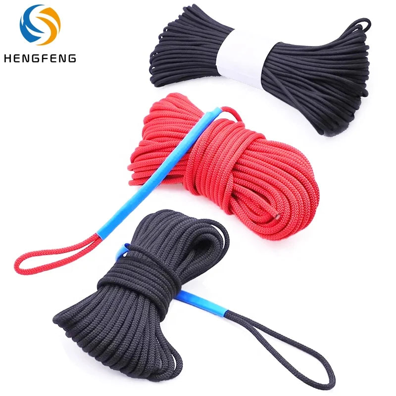 Custom Braided Nylon Paracord High Strength for Outdoor Mountain Climbing