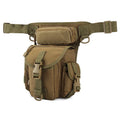 Hot Sale Waterproof Camouflage 900D Oxford Zipper Thigh Bag Travel Cycling Hiking Tactical Drop Leg Bag