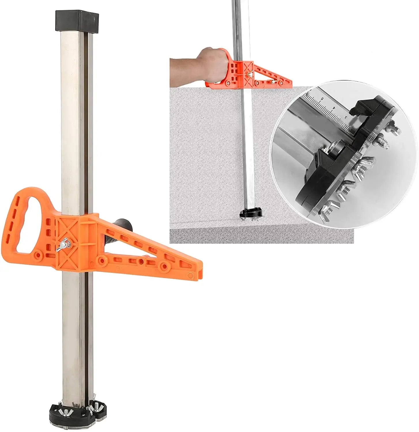 Portable Industrial DIY Grade ABS Stainless Steel Gypsum Board Cutters Hand Push Tool for Woodworking OEM/ODM Support