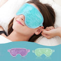 Reusable Custom Travel Hot Cold Ice Cooling Compress Heated Gel Bead Sleeping Eye Mask