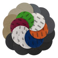 4inch Silicon Carbide Hook Loop Abrasive Disc Wet/Dry Sand Paper Waterproof Abrasive Sanding Disc for Wood Metal Car Polishing