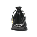 Factory-Sold Custom Logo Satin Drawstring Gift Pouch Simple Design Hair Extension Wig Bag Eco-Friendly Hair Accessories