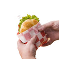 Food Grade Wrapping Paper Custom Design Size PE Coated Sandwich Burger Bread Food Packaging Paper