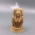 Bulk Order Stock Vegan Sculpture Craft Soy Wax Scented Candles for Home Decoration