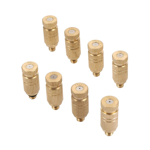 0.1-0.7mm Irrigation Fog Atomizing Spray Nozzle High Pressure 3/16 Humidification Cooling Misting Nozzle