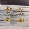 Resoul Golden Nail Open Ring Minimalist Geometric Style Euro-American Affordable Luxury Wholesale Ring MegaBDM