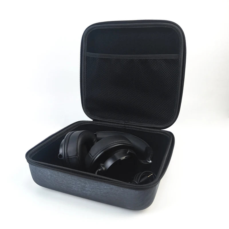 Wireless Gaming Headset EVA Tech Case Black Color Hard Shell Large Carrying Headphones Case Travel Case