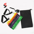 Body Training Exercise Gym Fitness Training Pull up Assist Power Resistance Bands Set With Door Anchor and Handles