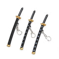 Custom Japanese Anime One Piece Mini Sword Key Chain Zoro Metal Katana Keychain